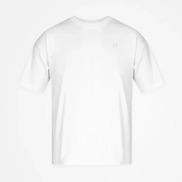 snocks-oversized-t-shirt-herren-wei-boxy-shirt-aus-bio-baumwolle image 1