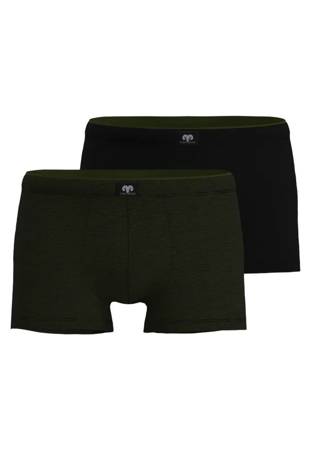 ceceba-herren-pants-gr-n-quergestreift-2er-pack-feinripp image 1
