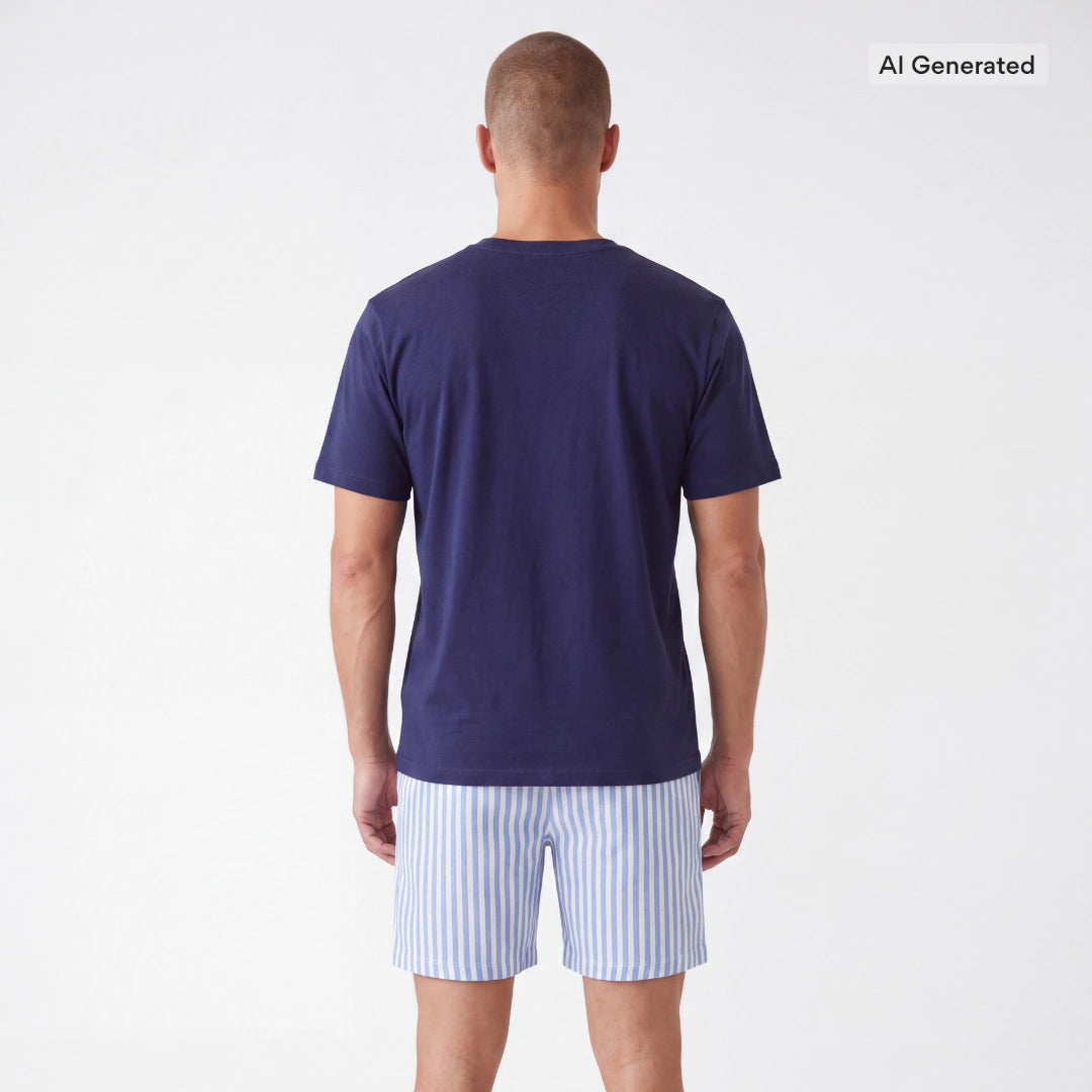 snocks-schlafanzug-set-gestreift-herren-kurz-blue-breeze-wei image 5