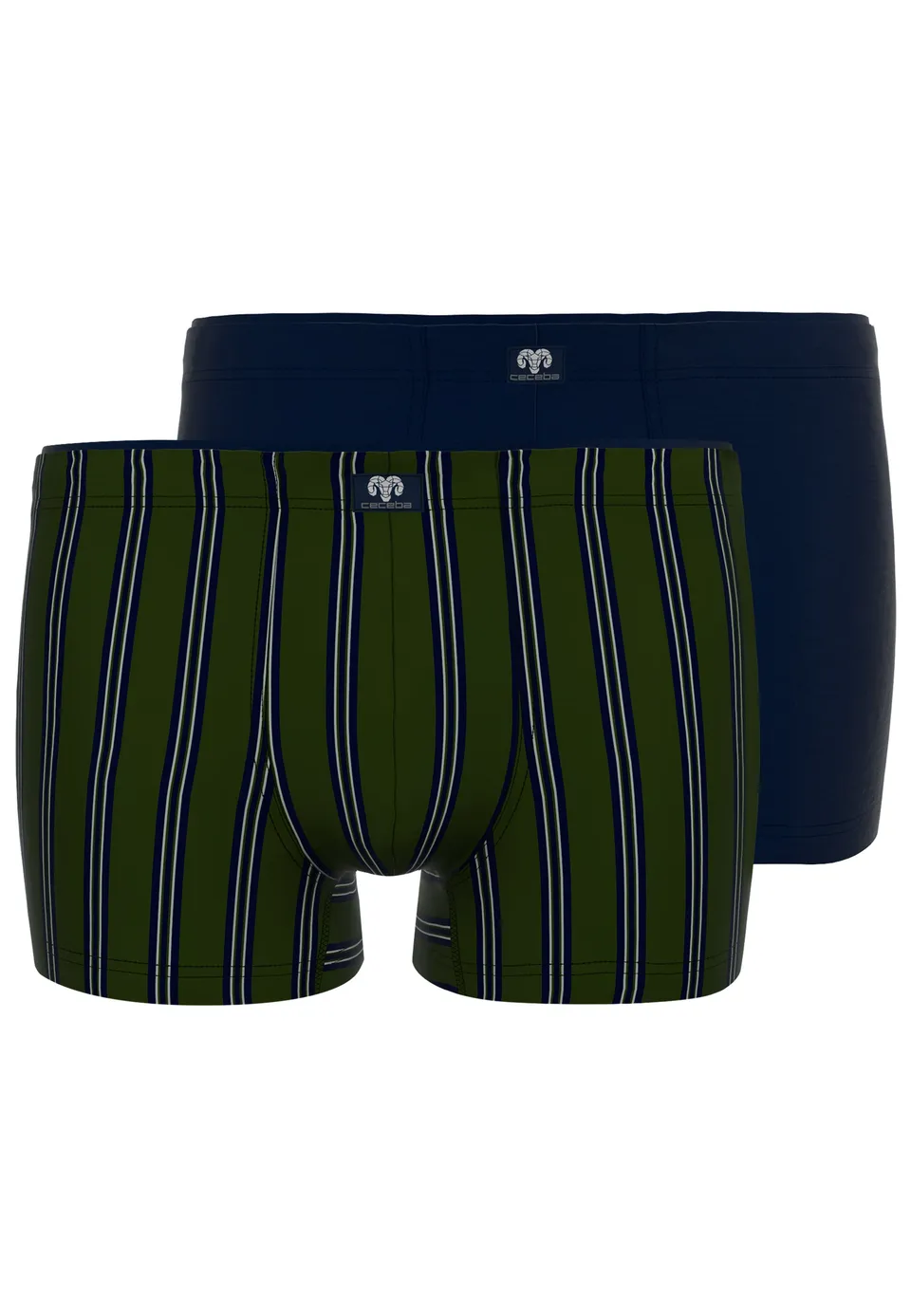 ceceba-herren-pants-gr-n-l-ngsgestreift-2er-pack image 1