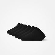 snocks-no-show-zehen-vorfu-socken-nero-schwarz image 3