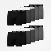 snocks-lange-boxershorts-streifen-schwarz image 2