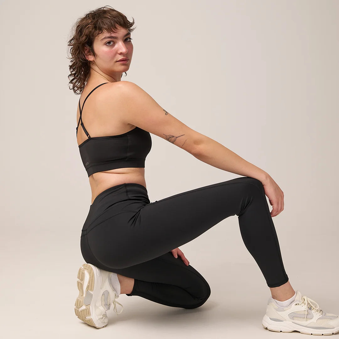 snocks-high-waist-leggings-v-cross-schwarz-damen-sportleggings image 7