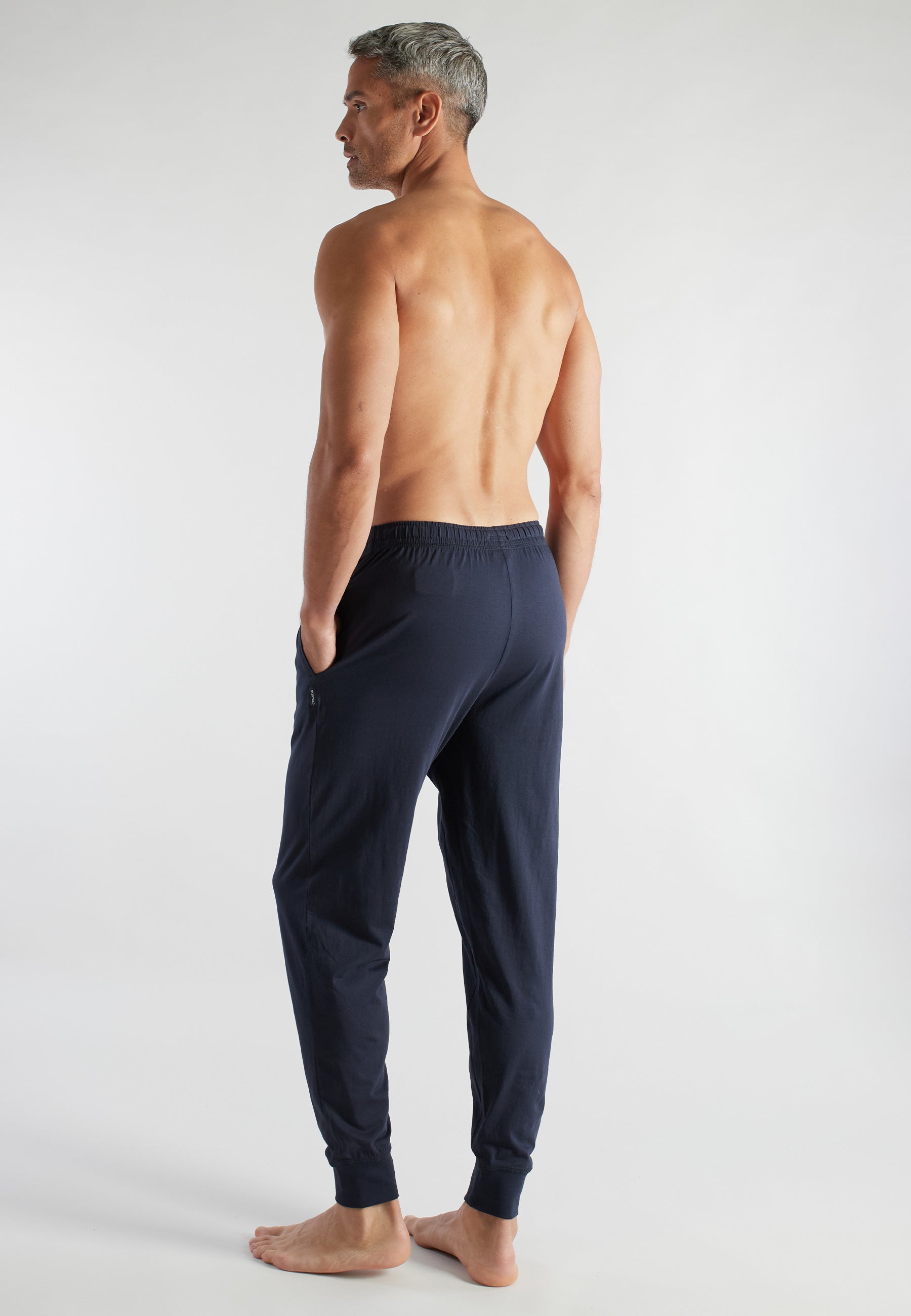 ceceba-herren-lange-hose-blau-bamboo-jogging-pyjama image 3