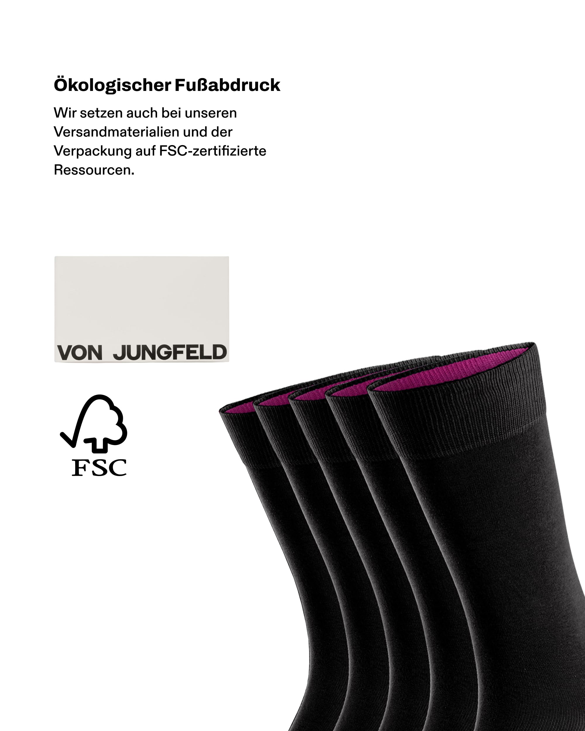 von-jungfeld-signature-classics-einfarbige-business-socken-aus-bio-baumwolle-im- image 2