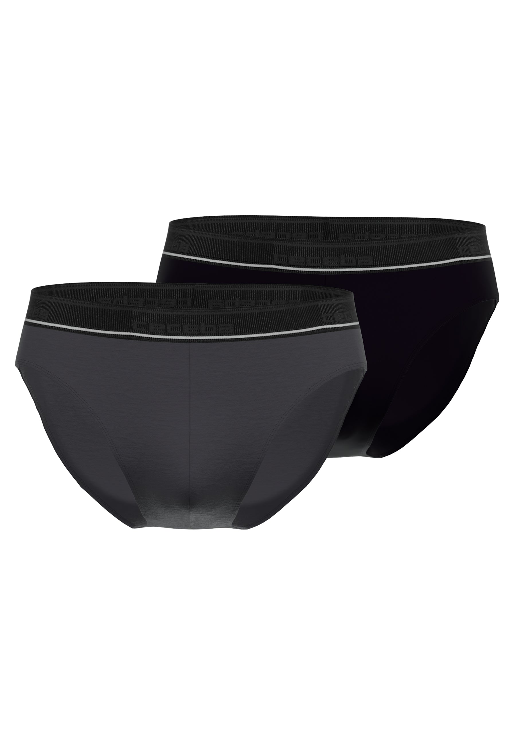 ceceba-herren-slip-grau-uni-2er-pack image 1