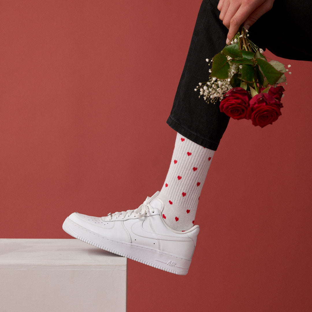 snocks-tennissocken-mix-love-lange-herz-socken-unisex image 3
