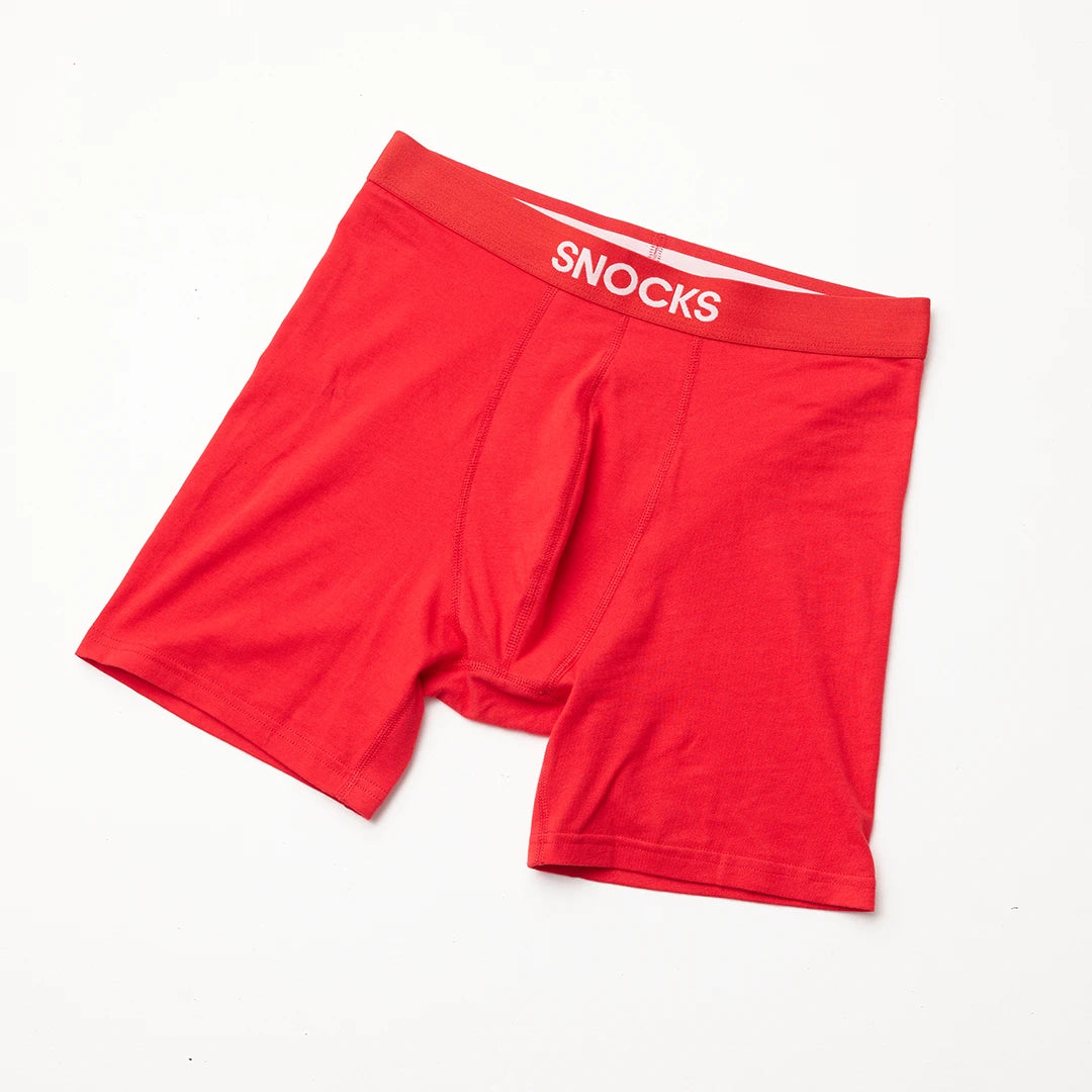 snocks-lange-boxershorts-hibiscus-herren-tight-fit-aus-bio-baumwolle image 3