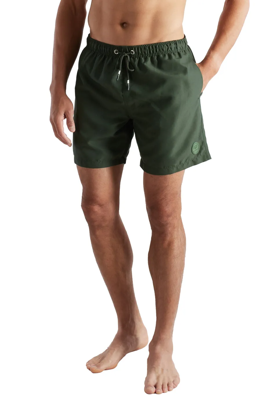 ceceba-herren-badeshorts-gr-n-uni image 1