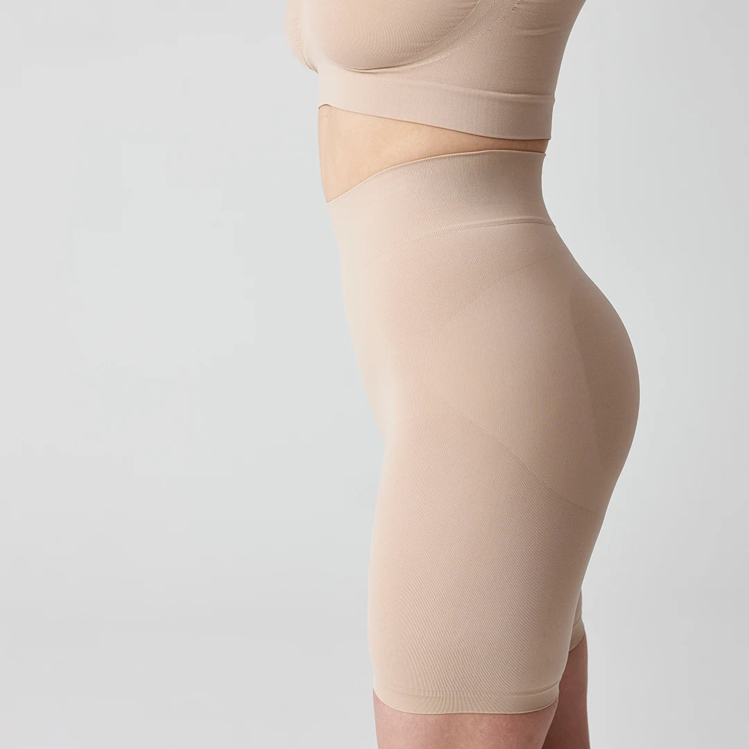 snocks-shaping-shorts-beige-damen-miederhose-mit-mittlerer-kompression image 5