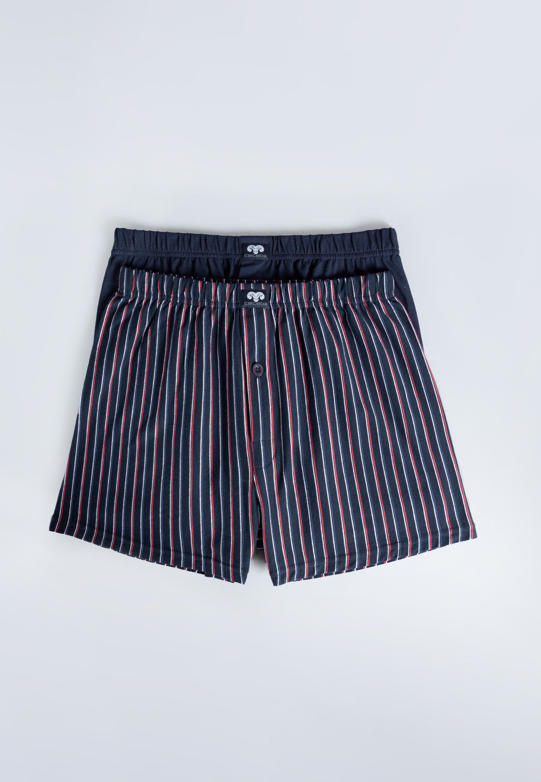 ceceba-herren-boxershort-blau-bedruckt-2er-pack image 5