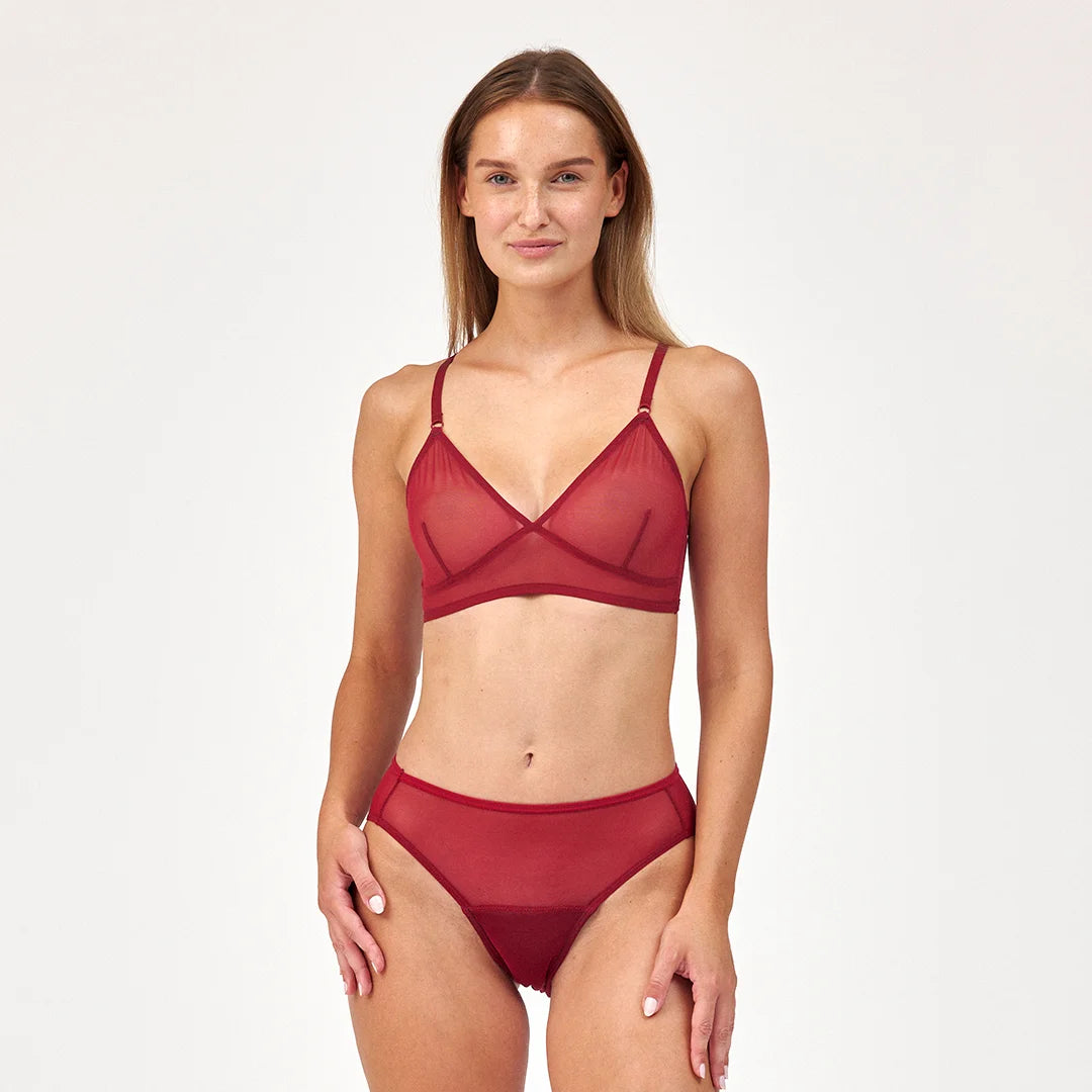 snocks-x-femtis-period-panty-ruby-highwaist-rot image 3