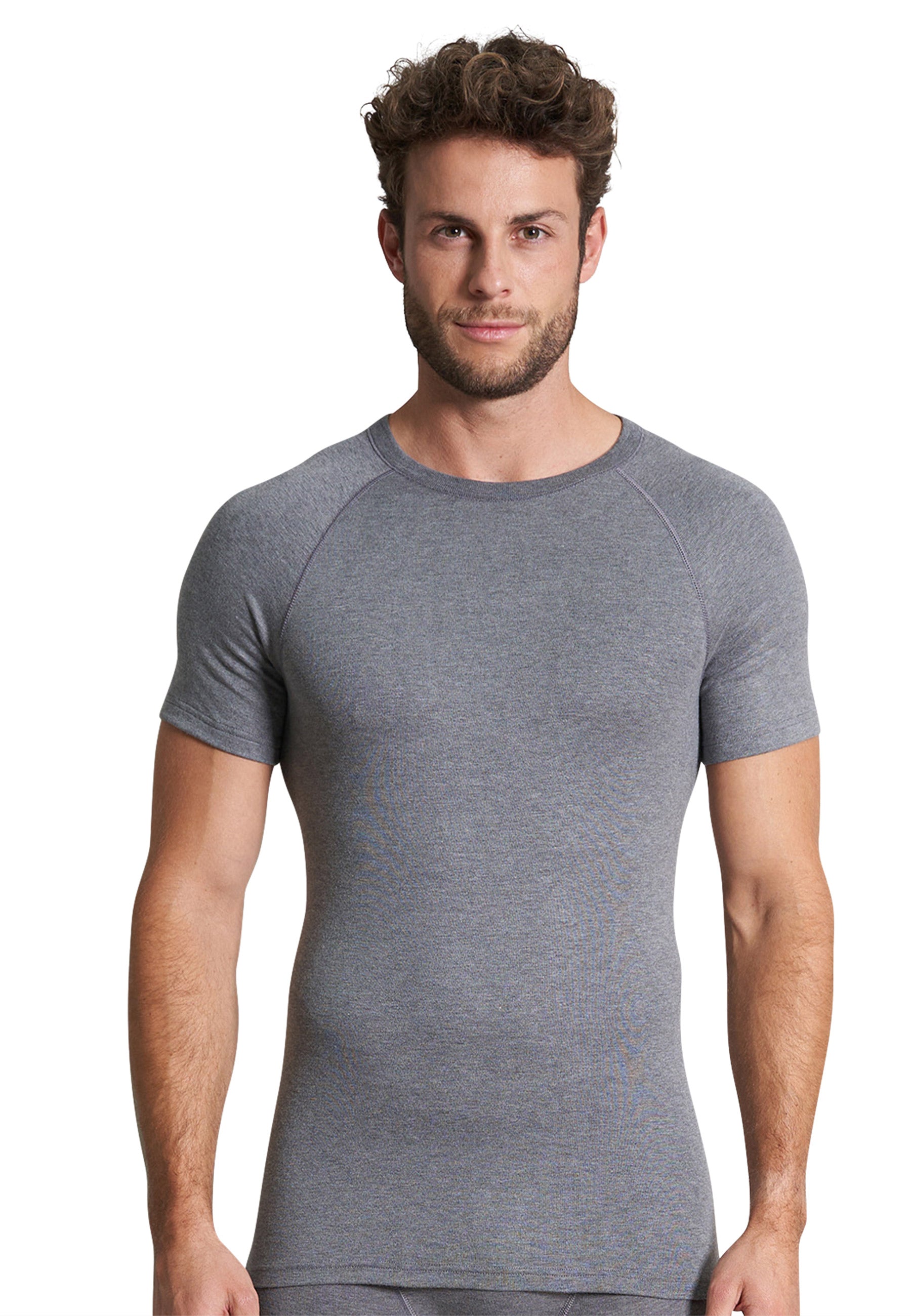 ceceba-herren-t-shirt-grau-thermo-funktionsshirt-gerippt image 1