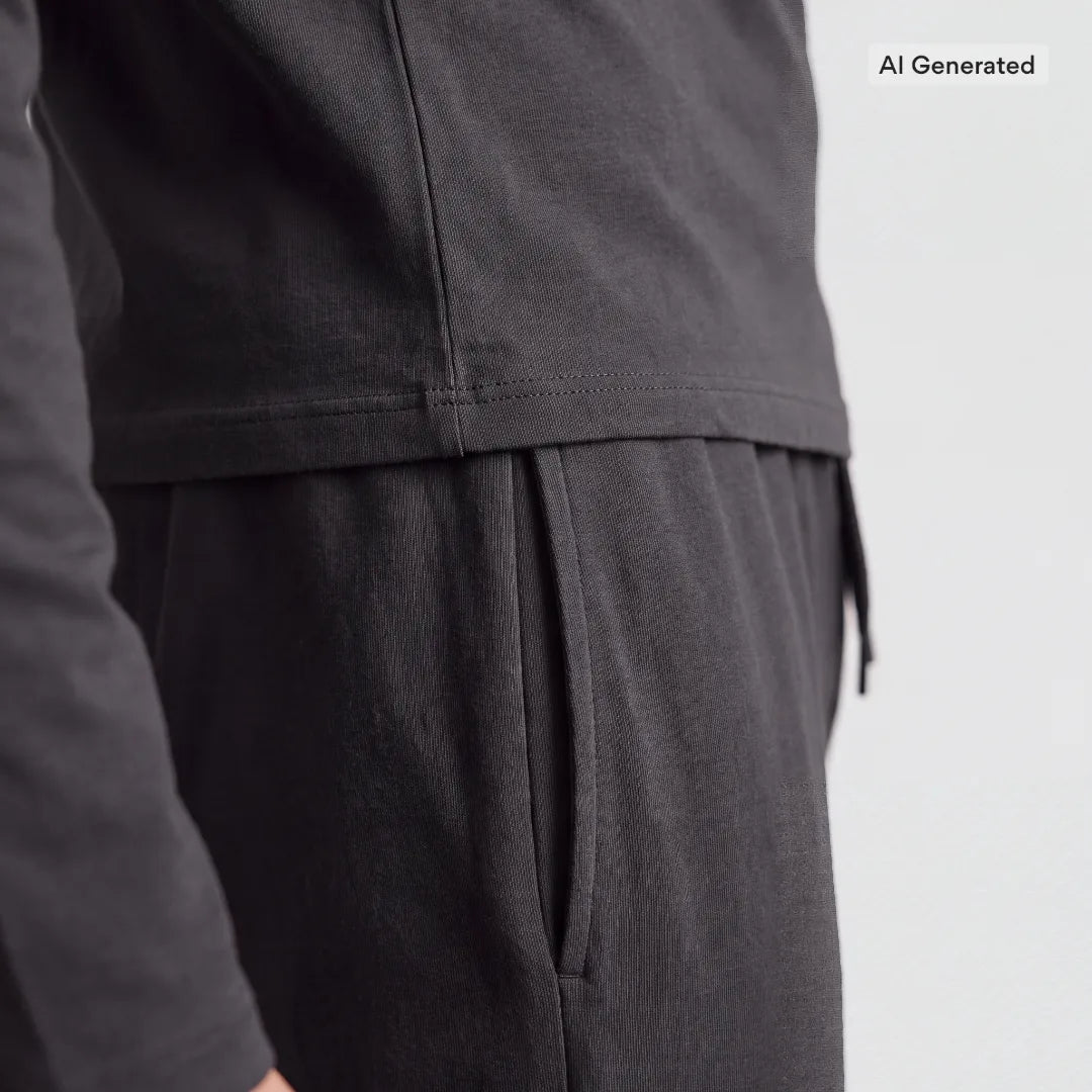 snocks-schlafanzug-set-herren-lang-pyjama-anthrazit image 4