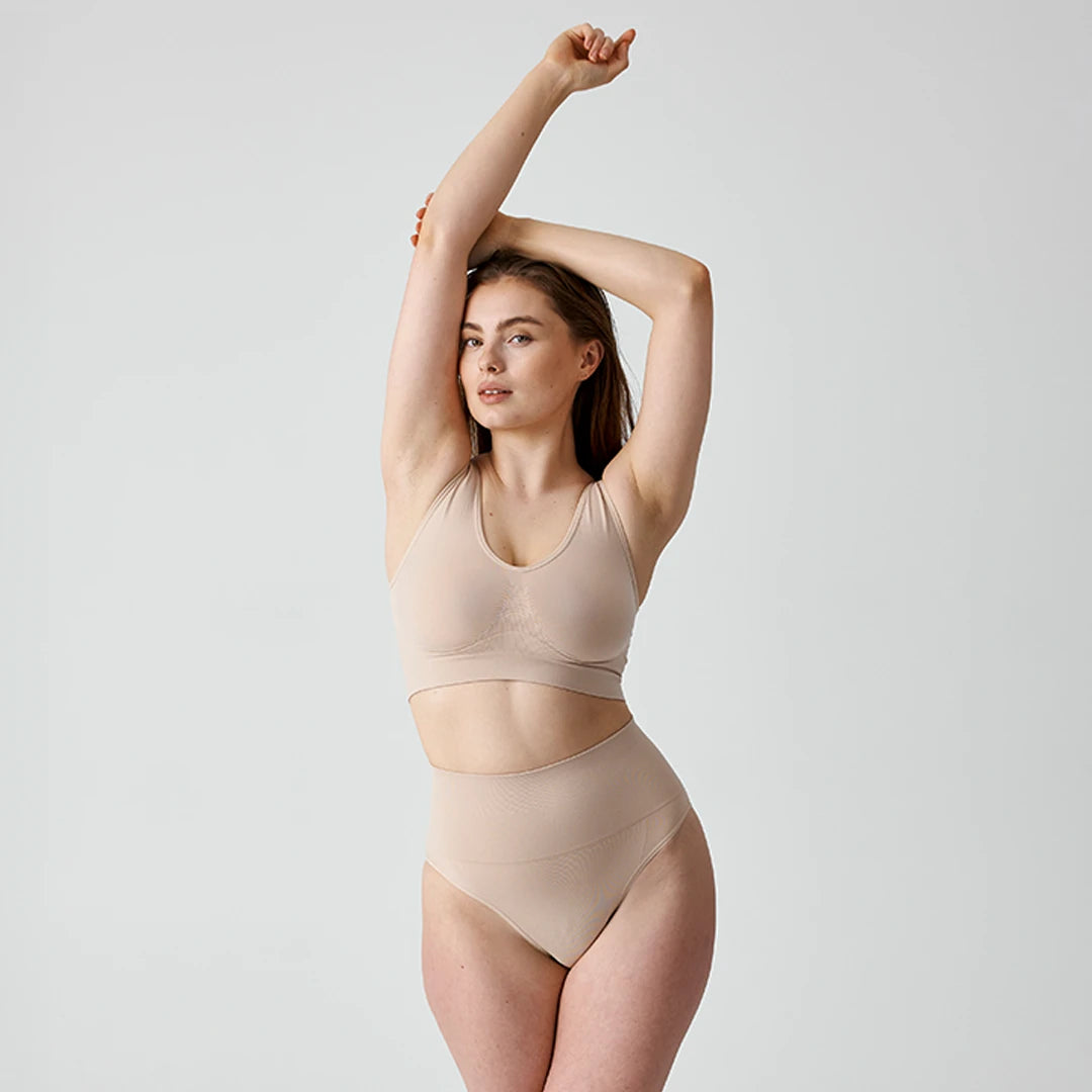 snocks-shaping-bh-beige-b-elloser-bh-mit-kompression image 3