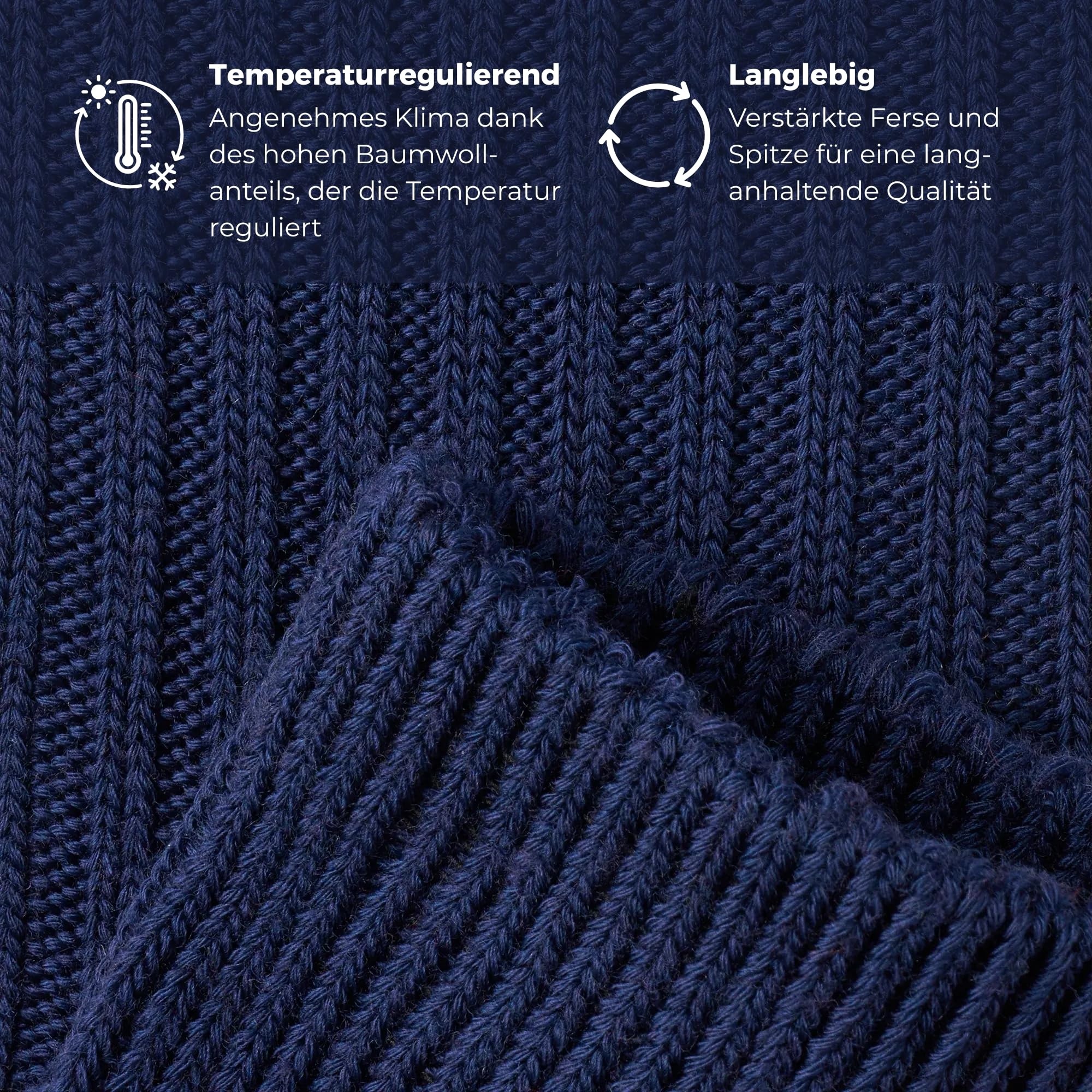 von-jungfeld-merino-wollsocken-winter-thermosocken-unisex-1-paar image 3