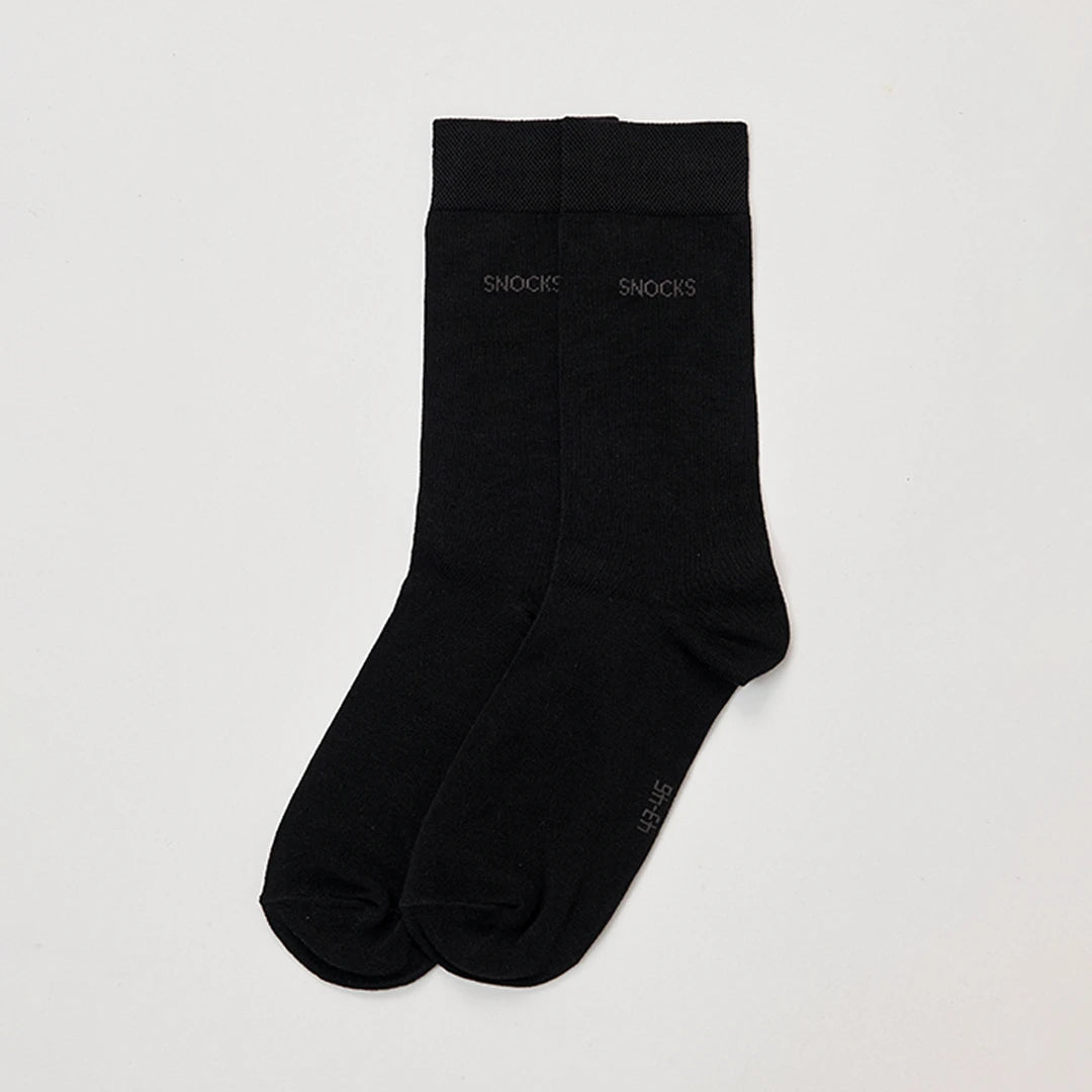 snocks-premium-business-socken-schwarz-lange-business-socken-unisex image 4