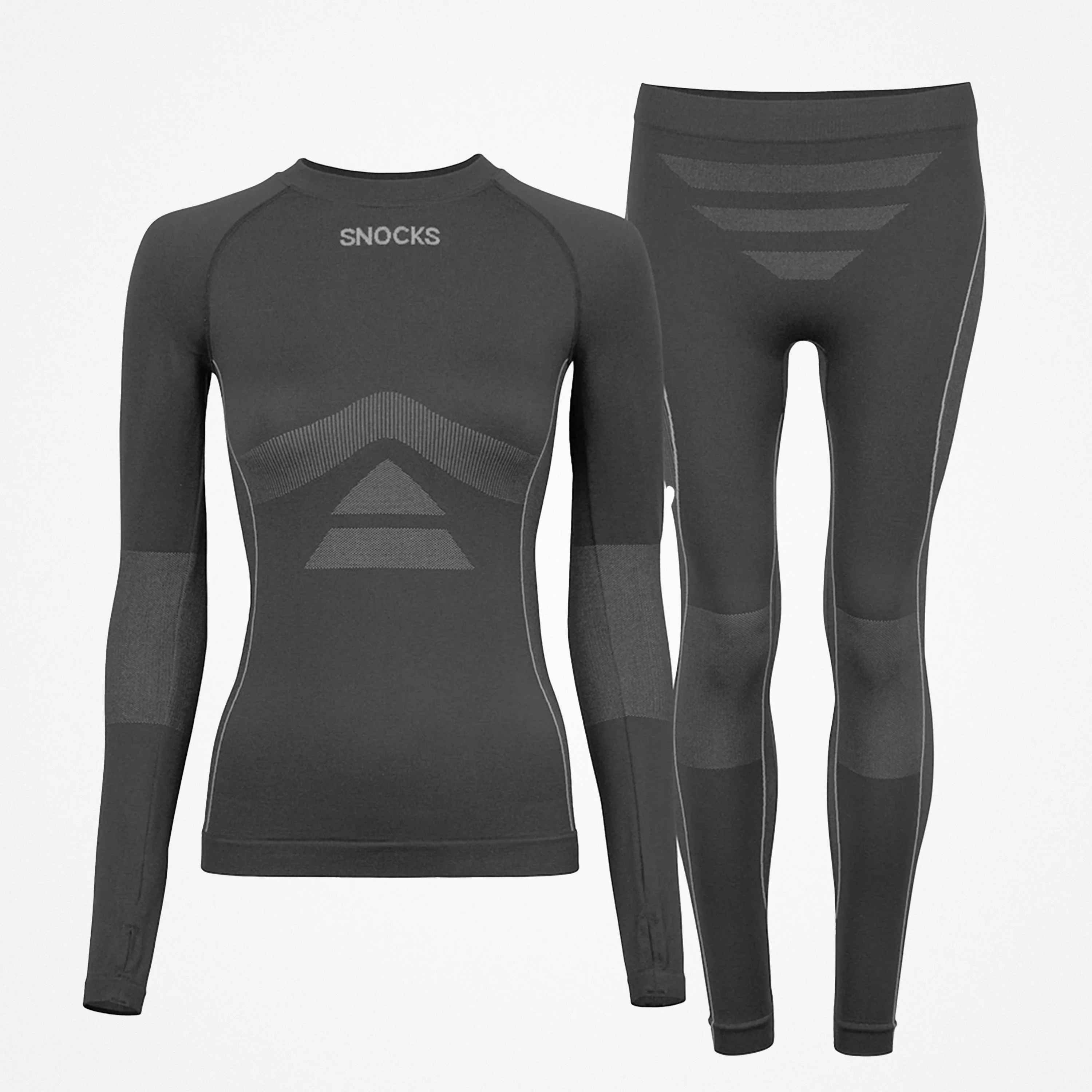 snocks-thermounterw-sche-set-damen-grau-ski-langarm image 1