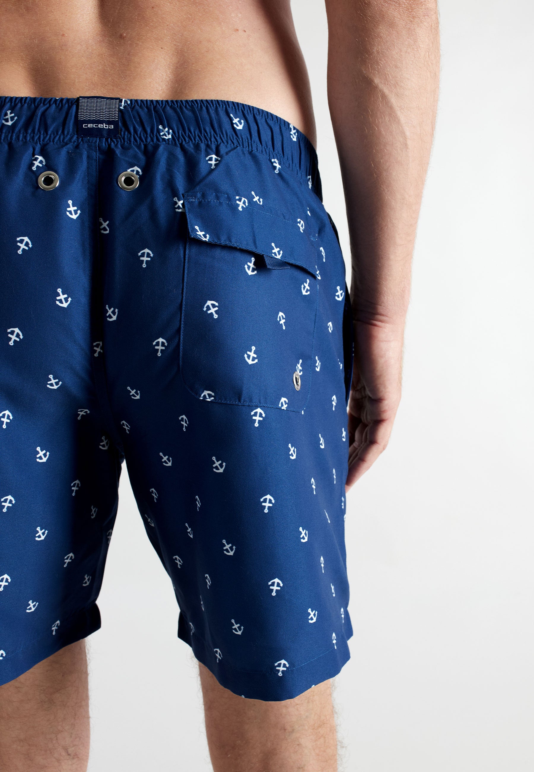ceceba-herren-badeshorts-blau-bedruckt-2 image 4