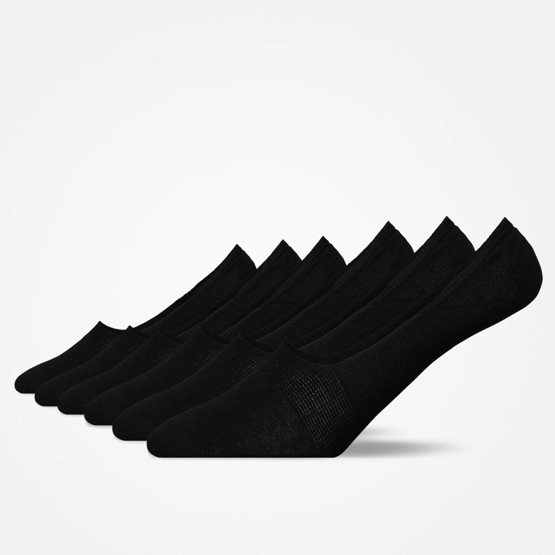 snocks-mid-cut-f-linge-schwarz-unisex image 1