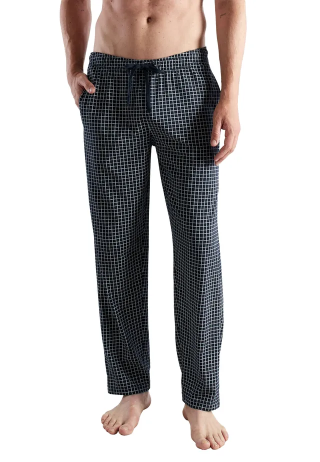 ceceba-herren-lange-hose-blau-bedruckt-single-jersey-aus-baumwolle-f-r-hei-e-tag image 1