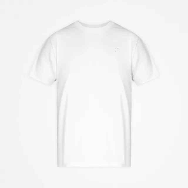 snocks-basic-t-shirt-herren-wei image 1