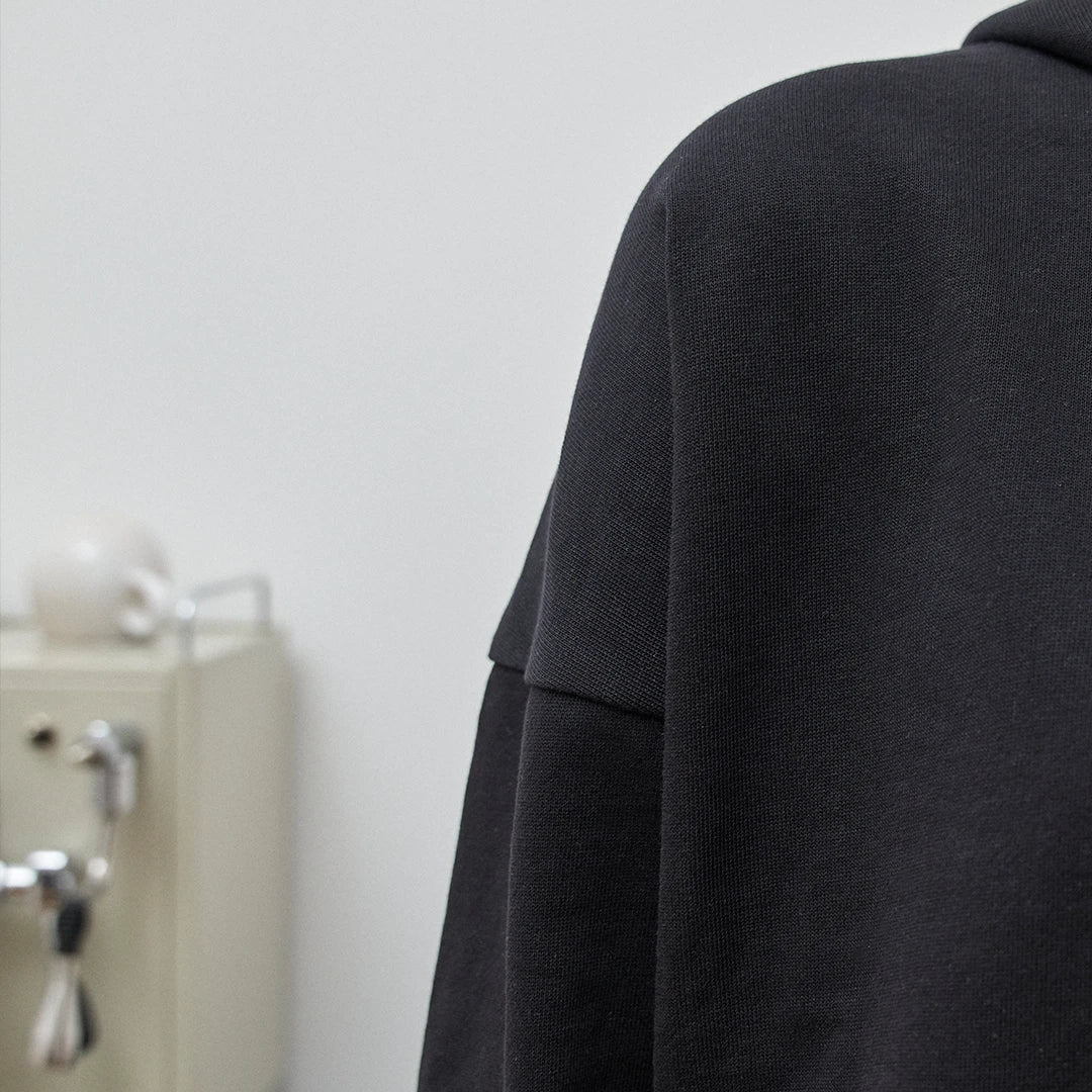snocks-hoodie-damen-schwarz-kapuzenpullover-aus-100-bio-baumwolle image 3
