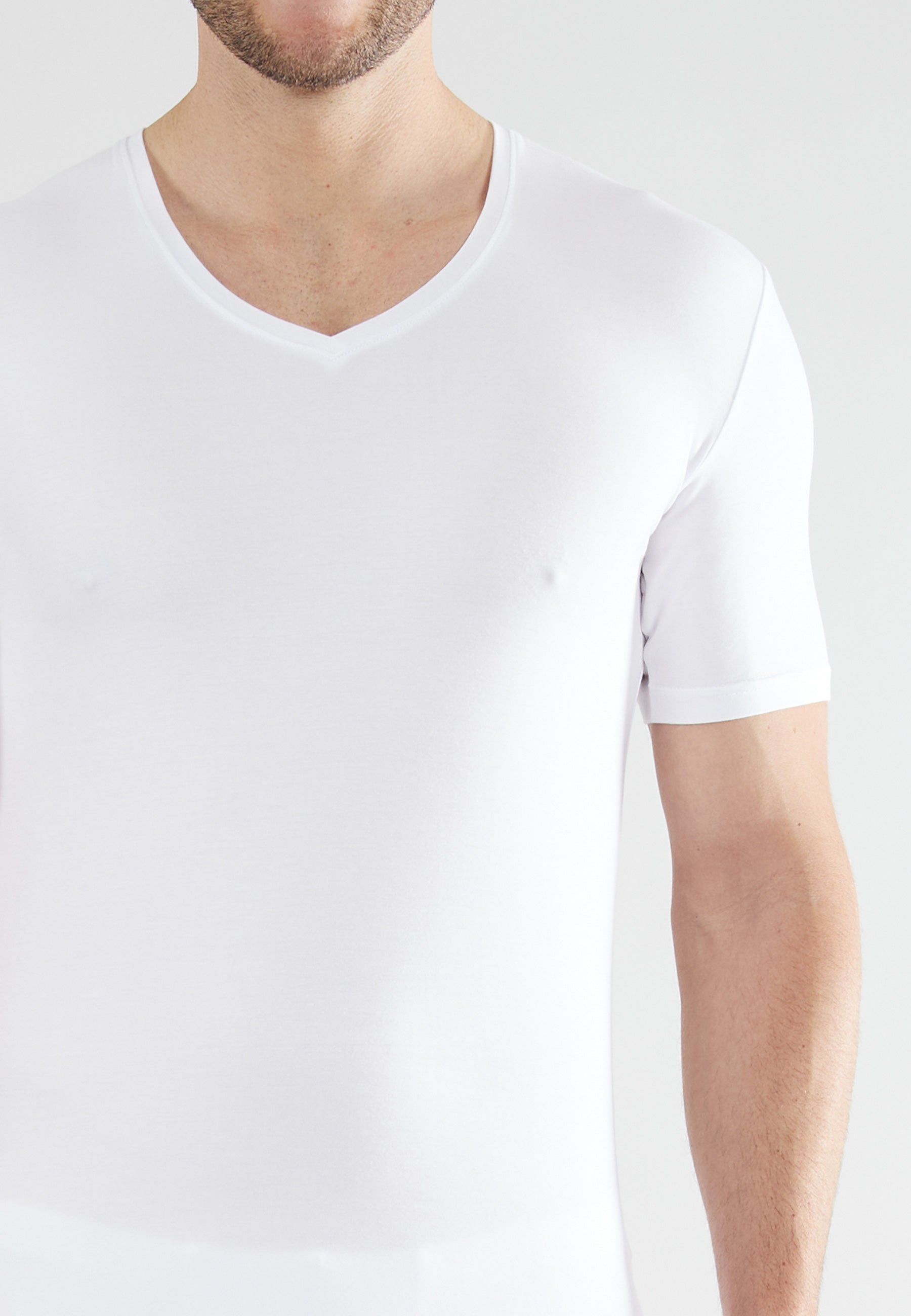 ceceba-herren-shirt-wei-uni-2er-pack-feinripp-unterhemd image 4