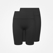 snocks-radlerhose-seamless-damen-schwarz-biker-shorts image 2