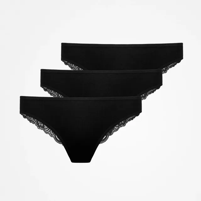 snocks-tanga-mit-spitze-schwarz image 1