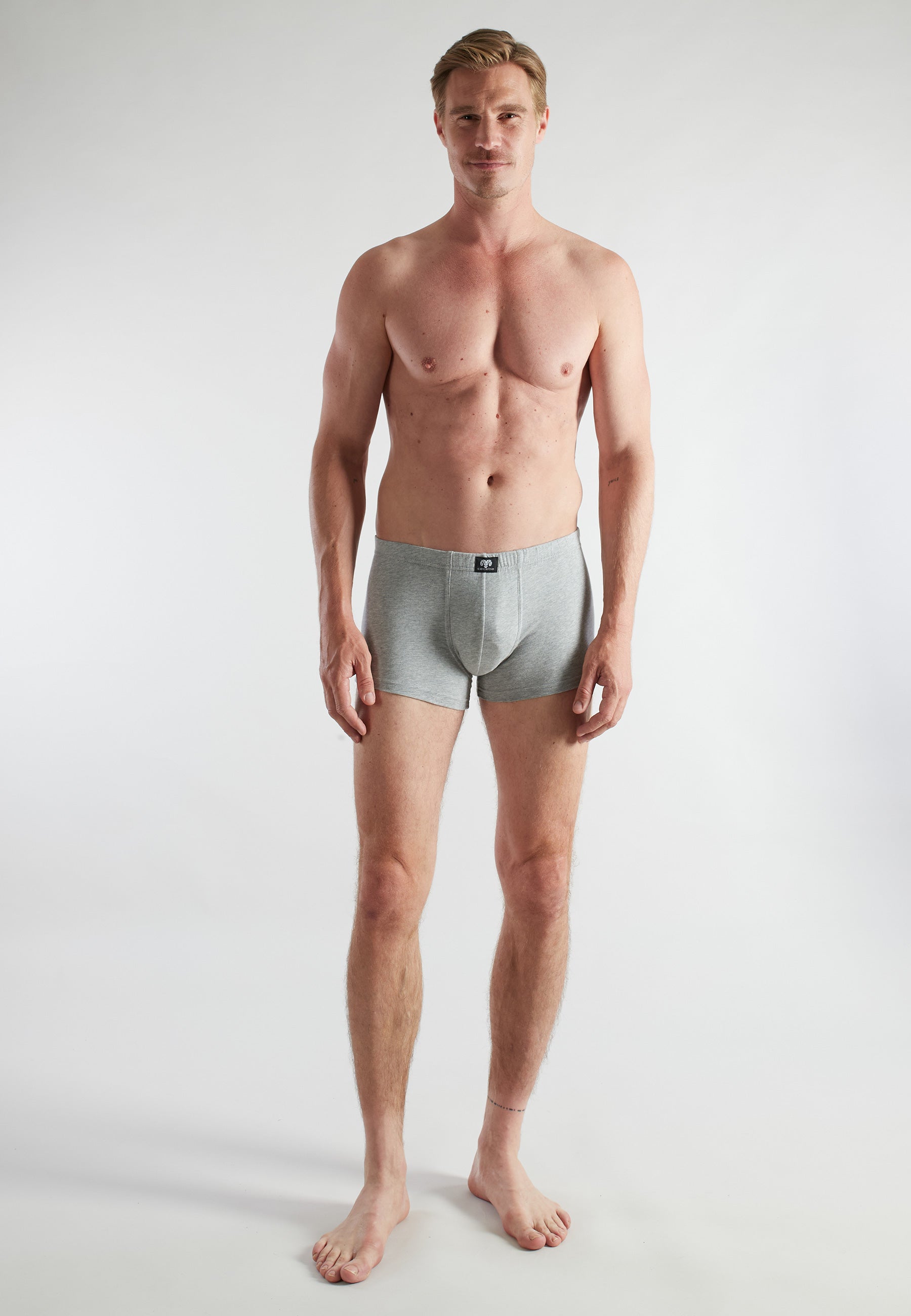 ceceba-herren-pants-grau-uni-3er-pack image 2
