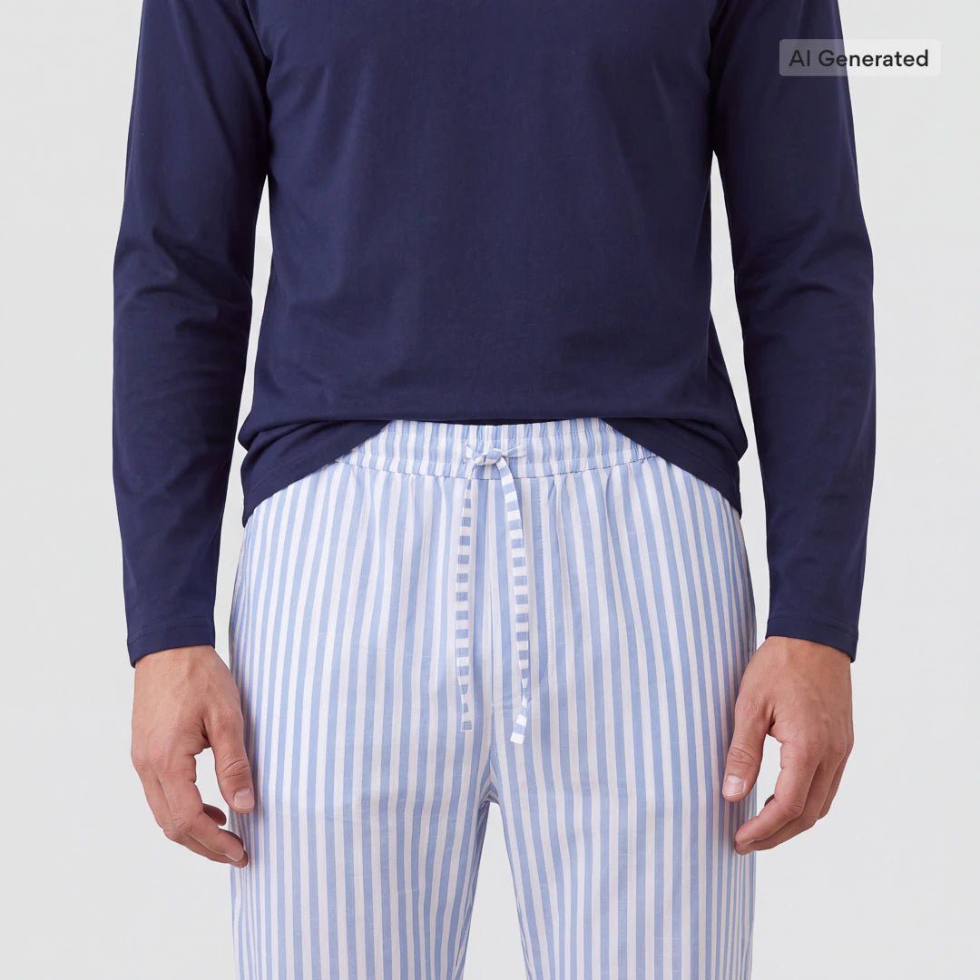 snocks-schlafanzug-set-herren-lang-blue-breeze-wei-gestreift image 4