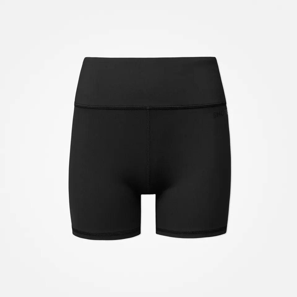 snocks-hot-pants-sweatshorts-schwarz-high-waist image 1