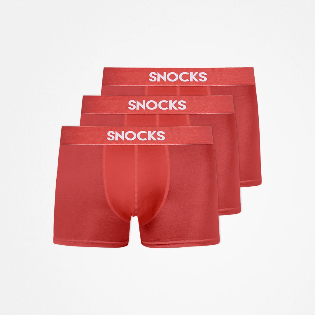 snocks-boxershorts-herren-hibiscus image 1