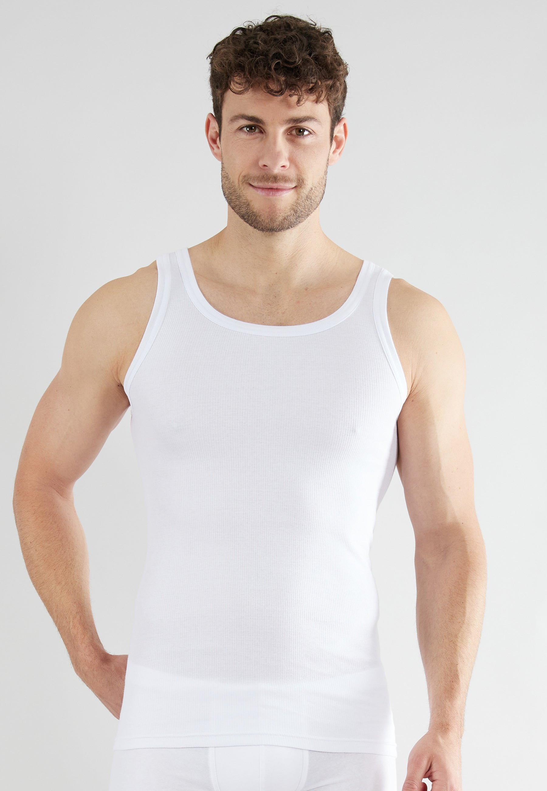 ceceba-herren-tank-top-wei-uni-2er-pack image 2