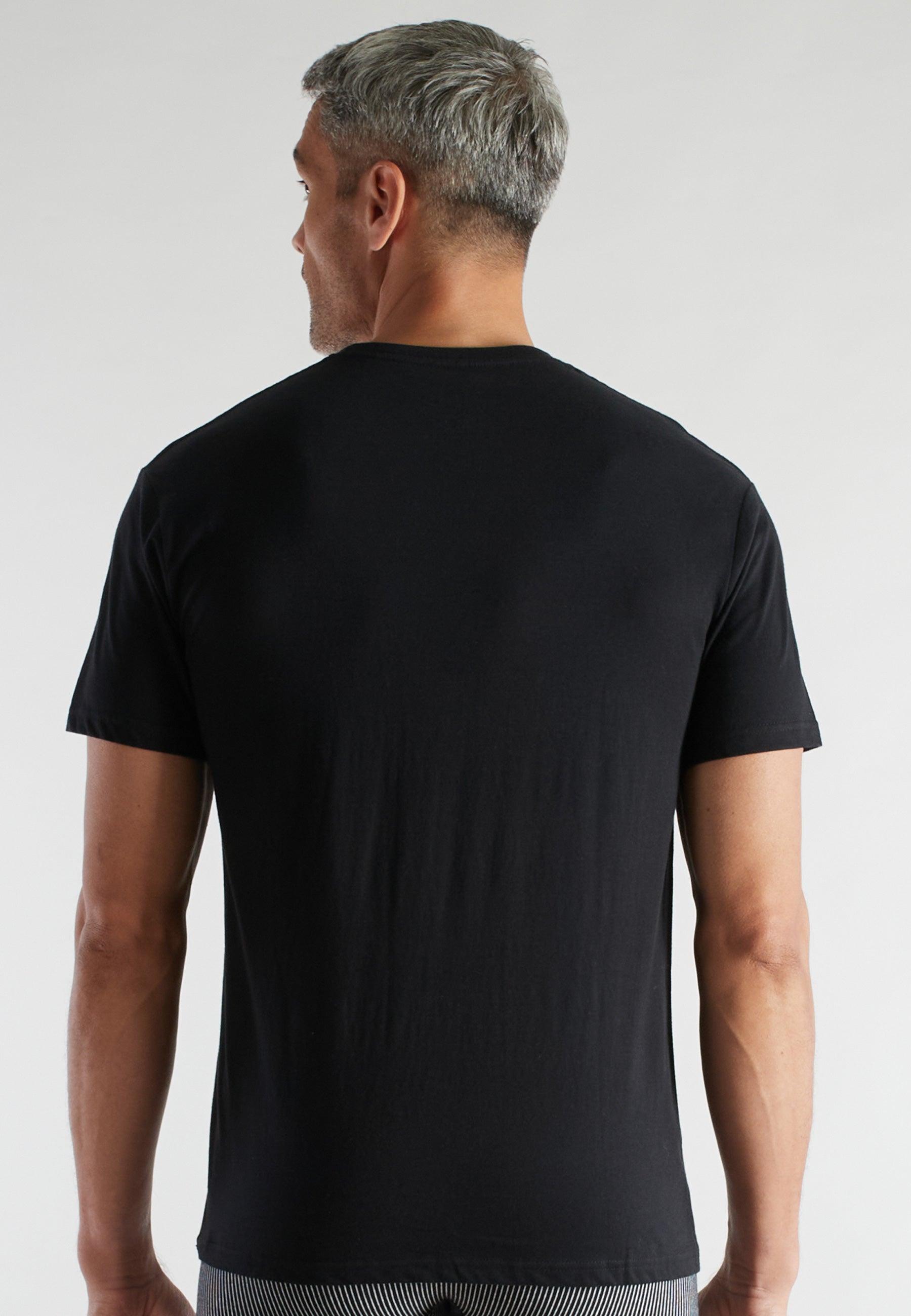 ceceba-herren-shirt-schwarz-uni-im-2er-pack-rundhals-shirt-aus-single-jersey-bau image 3