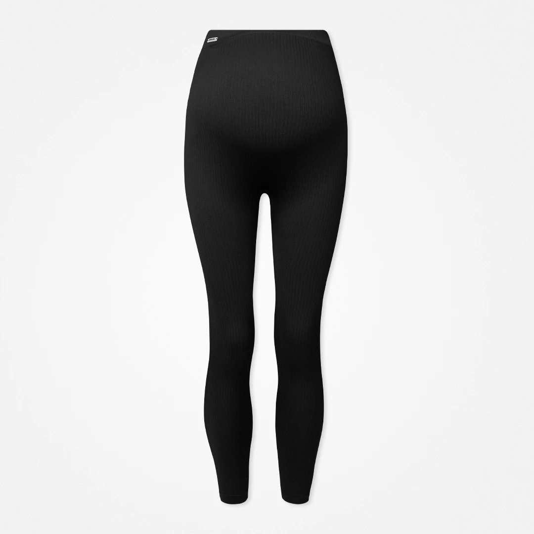 snocks-umstandsleggings-seamless-schwarz-schwangerschaftsleggings-damen image 1