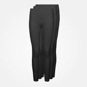 snocks-leggings-gerippt-seamless-damen-schwarz image 3