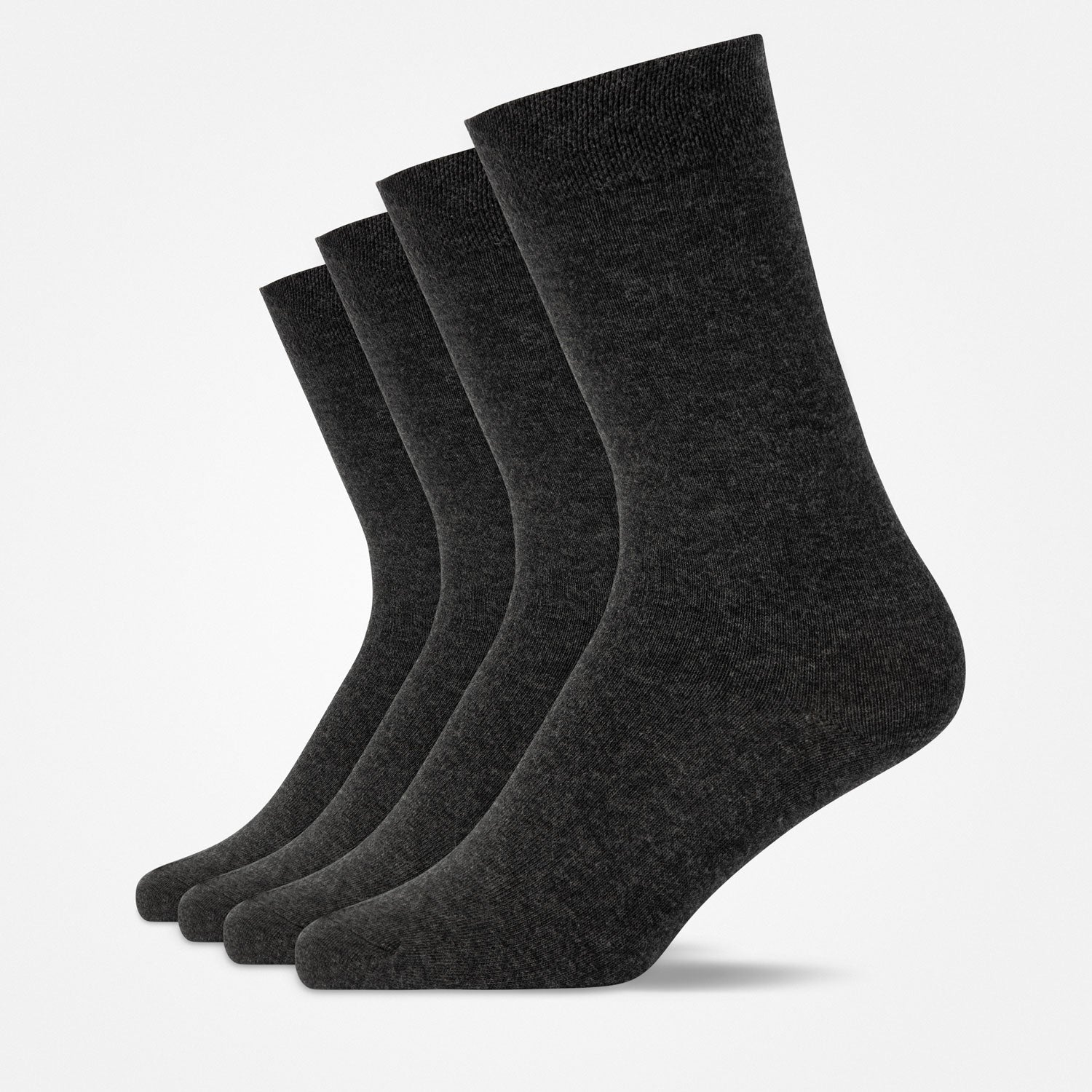 snocks-business-socken-lang-dunkelgrau image 1