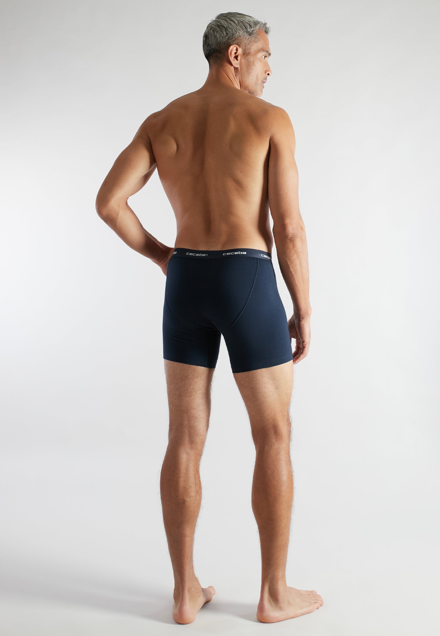 ceceba-herren-long-pants-blau-uni-2er-pack image 3