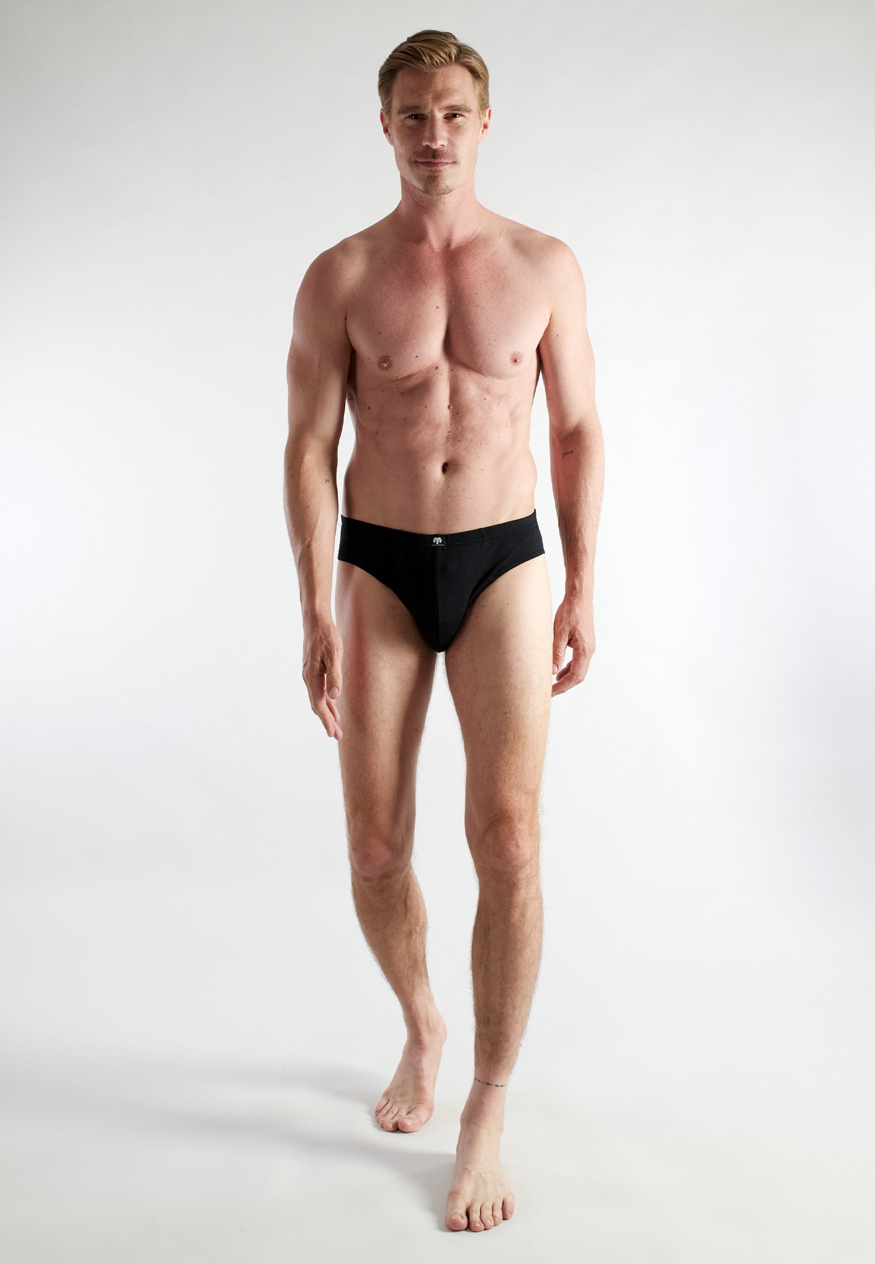 ceceba-herren-slip-schwarz-uni-5er-pack-baumwoll-slip-vorratspack image 2