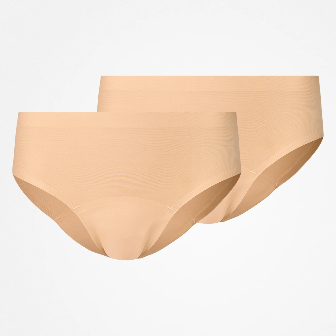 snocks-x-femtis-period-panty-nola-seamless-slip-karamell image 7