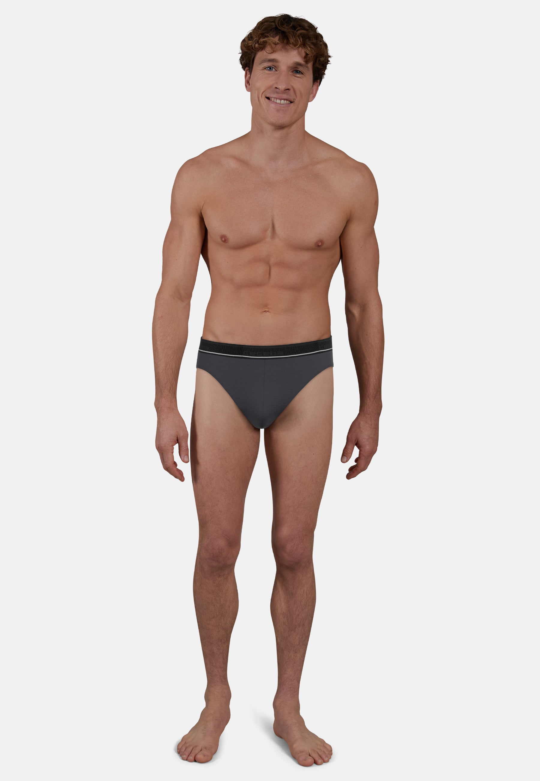 ceceba-herren-slip-grau-uni-2er-pack image 2