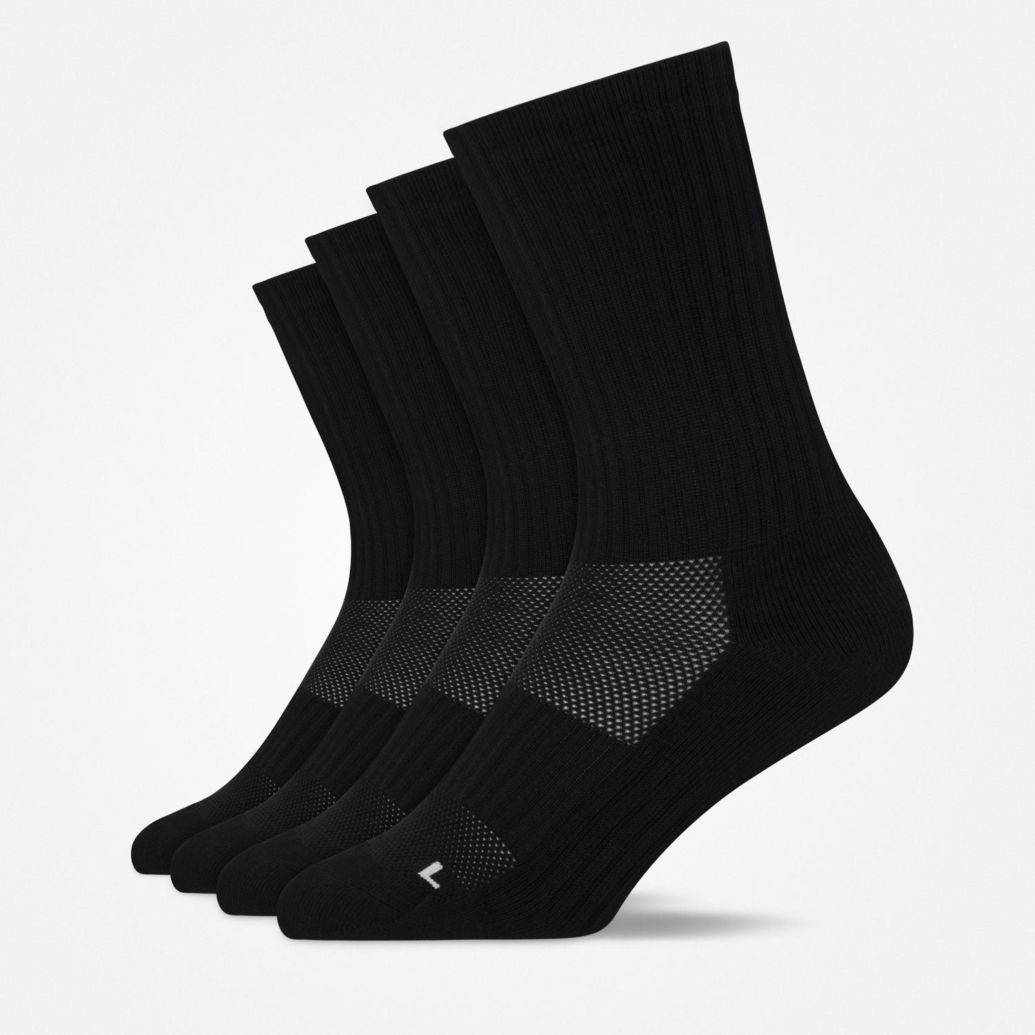 snocks-hohe-laufsocken-schwarz-lange-running-socken-unisex image 1