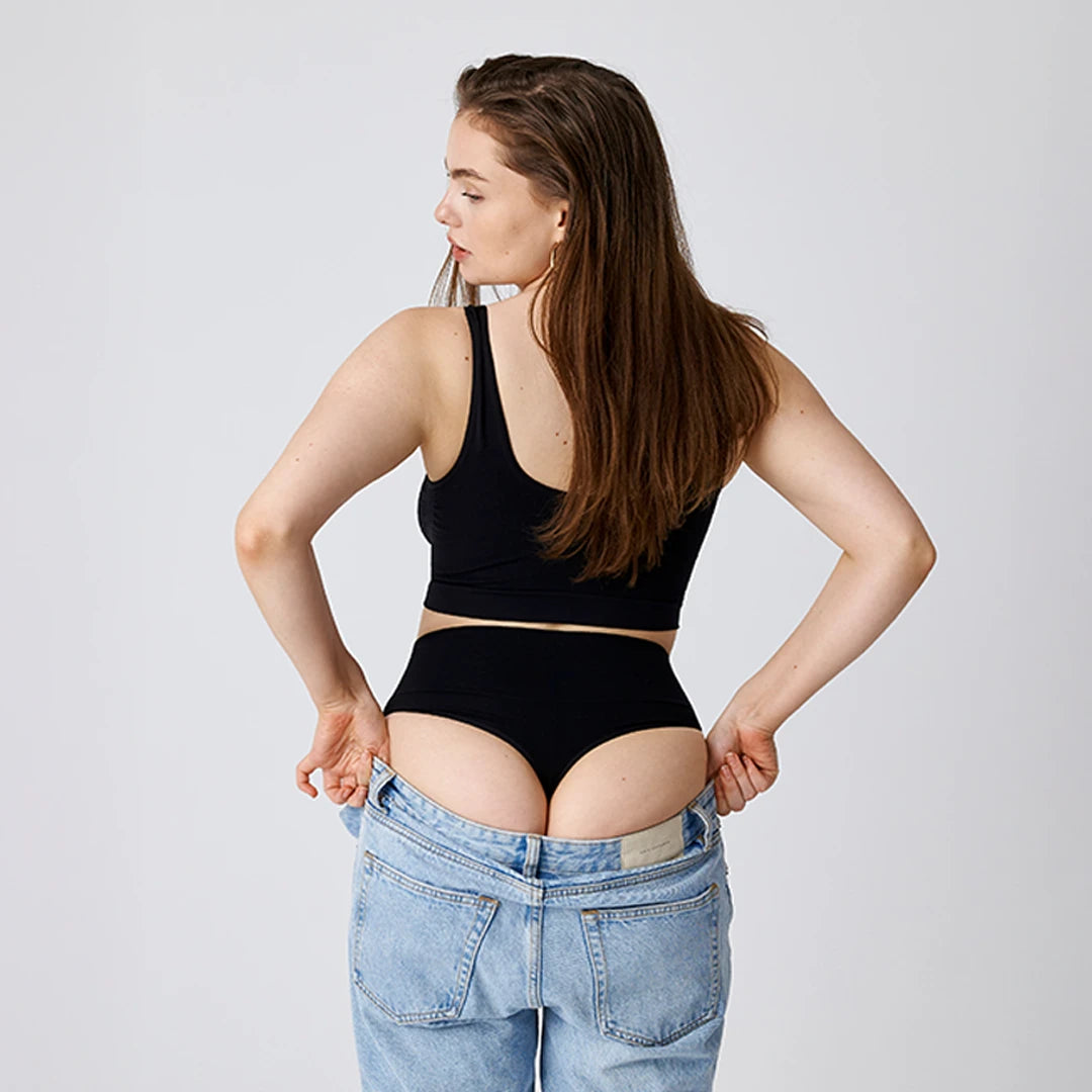snocks-shaping-tanga-schwarz-damen-form-tanga-mit-hohem-bund image 3