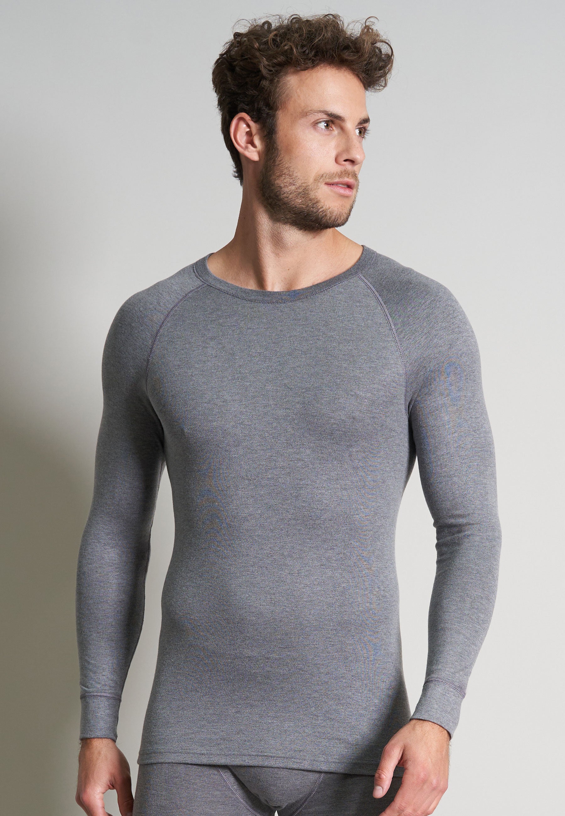 ceceba-herren-longsleeve-grau-uni-thermo image 2