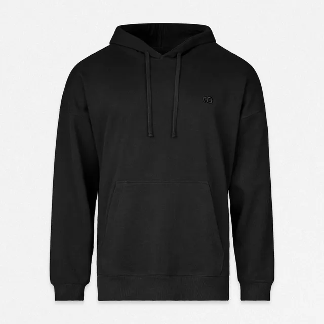 snocks-hoodie-herren-schwarz-baumwoll-jersey image 1
