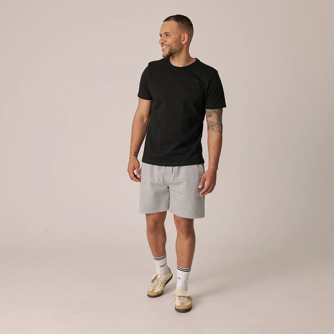 snocks-basic-t-shirt-herren-wei image 2