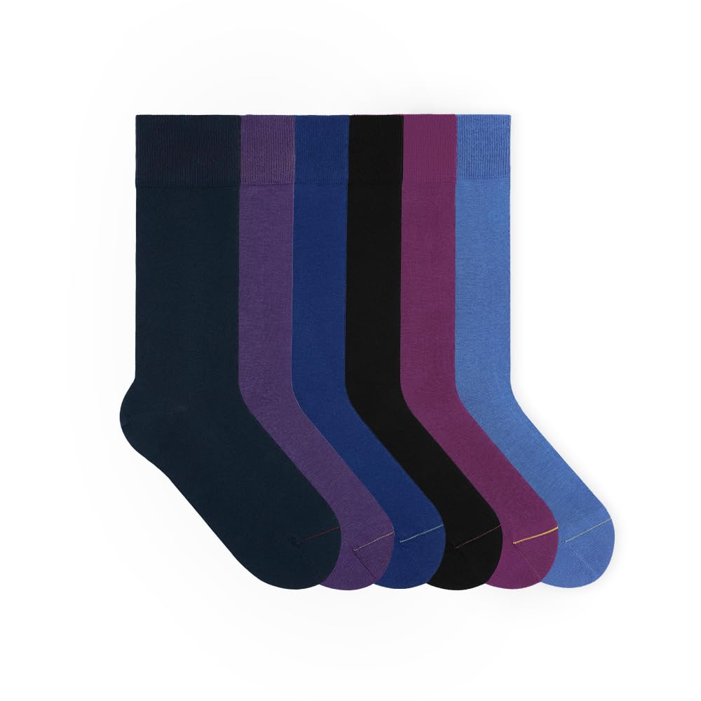 von-jungfeld-6er-set-classic-socken-39-46-bio-baumwolle-mix image 2