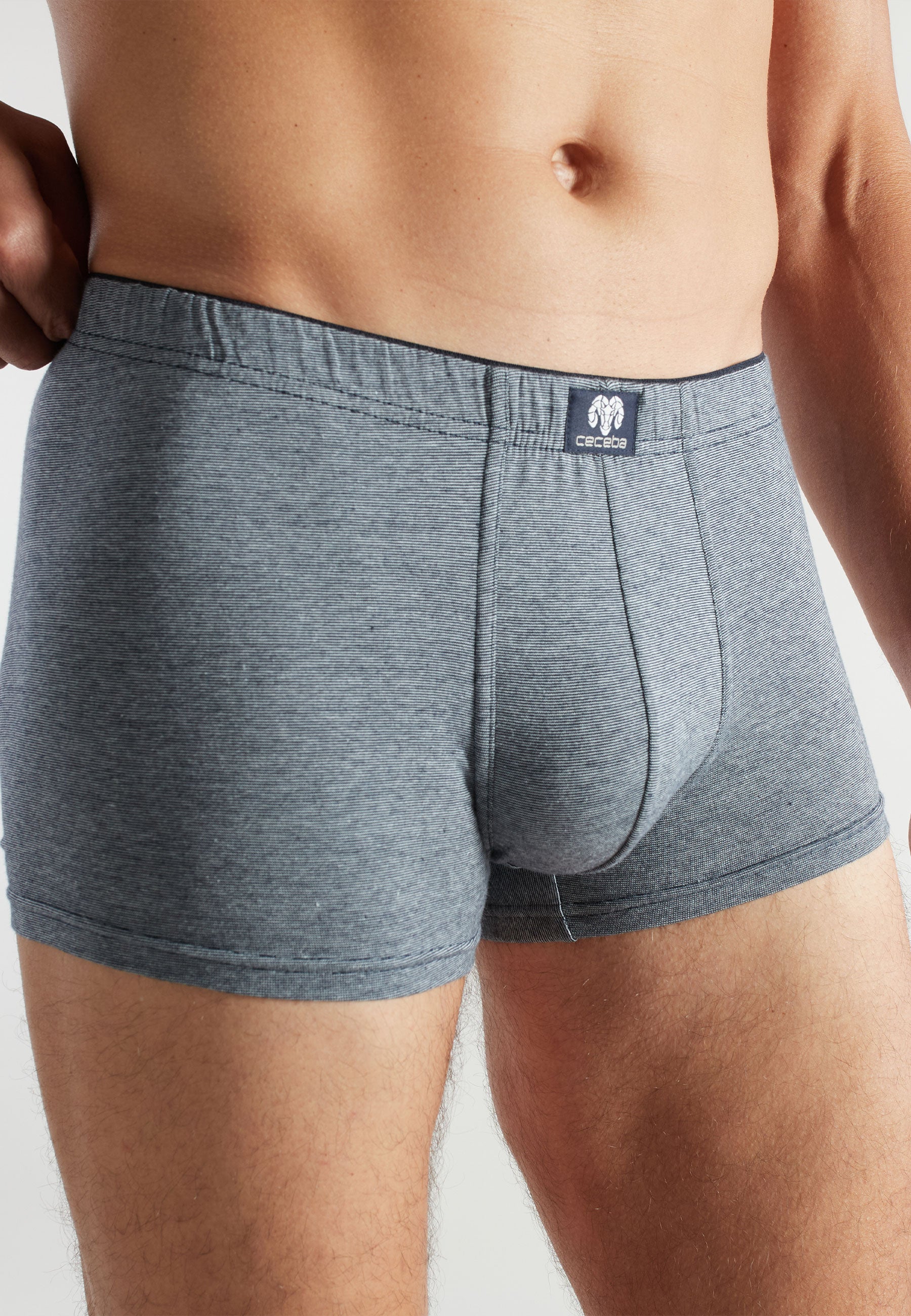 ceceba-herren-pants-blau-uni-2er-pack-baumwoll-retroshorts image 4